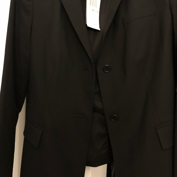 Calvin Klein 2 bottom black blazer - Picture 2 of 3